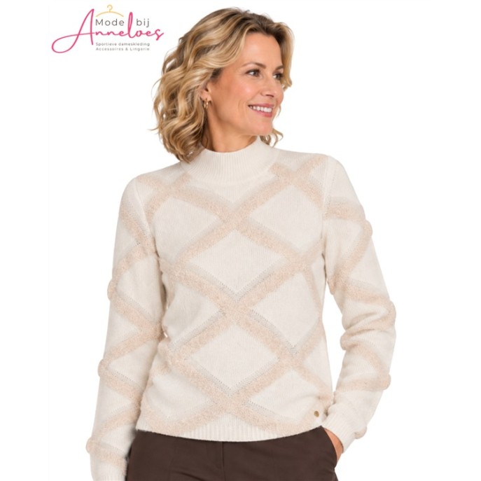 Micha Pullover wieber 182185 Offwhite Sand